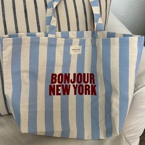 Sezane bonjour New York tote